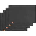 Justinus Tischset Life Style, Schwarz, Textil, 45x30 cm, Wohntextilien, Tischwäsche, Tischsets