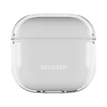 Decoded, Stoßfeste Silikonhülle für Pods 4 mit LED-Anzeige, Transparent