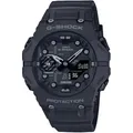 CASIO G-SHOCK Smartwatch, Armbanduhr, Herrenuhr, Bluetooth, Stoppfunktion, Weltzeit,Resinarmband schwarz