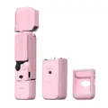 BRDRC Pocket 3 Creator Combo Silikonhülle, Pink für Pocket 3 Creator Combo, Compact/Pocket-sized, Tasche 3 Silikonhülle