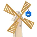 Flügel aus Holz für Windmühle, imprägniert, 1,20 m Spannweite