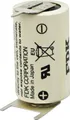 Sanyo Lithium Batterie CR14250 SE 1/2AA, IEC CR14250, 3er Print, Rastermaß ca. 10mm
