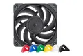 Noctua Gehäuselüfter Noctua NF-A12x25 PWM chromax.black.swap