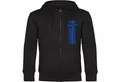 multifanshop Kapuzensweatjacke Hamburg - Streifen - Sweat