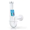 flexibler Ablaufschlauch aus Kunststoff fürs Waschbecken  G 1 1/4" x 32 mm, a...