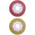 Sebo Dart + Felix 3 Pflegepad HSB Gelb + Rot Politurpad Schleifpad 3286ER40