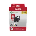 Canon PG-585/CL-586 Foto-Wertpaket 2 Tintenpatronen 180 Seiten Schwarz