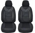 BREMER SITZBEZÜGE Autositzbezug für Honda Jazz 3 GK Bj 2013-20 (G102), Set, 2-tlg., Schonbezüge Sitzbezüge Fahrer und Beifahrer, in Schwarz