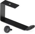 Keyboard Ständer Zubehör Kopfhörer Halter Erweiterung Stahl Schwarz Headphones