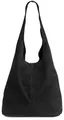 Caspar große Damen Wildleder Tasche Hobo Bag Shopper - CLASSIC LINE - Modell No.767 - Italy