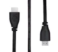 Offizielles Raspberry Pi HDMI 2.0 Kabel - Farbe: schwarz - Länge: 1,0m