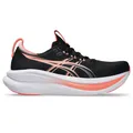 ASICS GEL-NIMBUS 28 Laufschuhe Damen in black-pearl pink, Größe 39