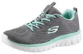 Skechers Graceful - Get Connected Sneaker Freizeitschuh, Halbschuh, Schnürschuh für die Maschinenwäsche geeignet