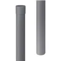 Inefa Fallrohr PVC 200cm DN 50 Anthrazit Ableitung von Regenwasser