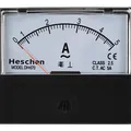 Rechteck Panel Strommeter Tester Amperemeter DC 0-5A Klasse 2,5  Schwarz