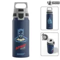 SIGG Trinkflasche WMB One 0.6L – Batman Into Action Aluminium Flasche BPA-frei