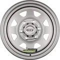 4x Dotz Dakar silver (ohne Nabenbecher) 7x16 ET36 - LK6/139.7 ML106 Felge Stahl