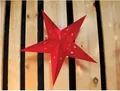Paperstar - Stern zum Aufhängen - Rot - 60 cm - 230 V - E14-Leuchtmittel nicht enthalten