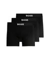 BOSS Herren Boxerbr 3p One Boxer Brief, Black 001, XL