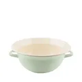 Riess Weitling Schüssel Obstschüssel Schale Emaille 26cm Nilgrün Salatschüssel