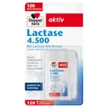 Doppelherz Lactase 4.500 - bei Lactose-Intoleranz - Lactase verbessert die Lactoseverdauung - 120 Tabletten im praktischen Klickspender