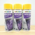 3x Dupli Color 131462 Sprühfarbe Buntlack Decolack RAL 1021 Rapsgelb Matt 400ml