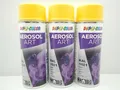 3x DUPLI COLOR LACK FARBE LACKSPRAY SPRAY SPRAYDOSE RAL 1021 RAPSGELB GELB MATT