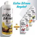 Best Body Low Carb Vital Drink 2 x 1L Mineraldrink Eistee Zitrone Angebot