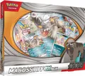 Pokémon TCG: Mabosstiff ex Box (2 Folien-Promokarten, 1 Folien-Übergrößenkarte und 4 Boosterpacks)