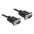 Delock Anschlusskabel RS-232 DB9, m-m 1 m (2 m, Industriekabel) (86574)