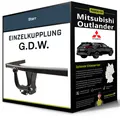 Starre Anhängerkupplung für MITSUBISHI Outlander 10- III Typ GG_W/GF_W G.D.W.