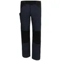 Qualitex Workwear Arbeitsbundhose "X-Serie" X-treme strapazierfähige Arbeitshose - faserverstätkt schwarz 106