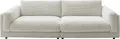 3C Candy Big-Sofa Karalis mit extra großer Sitztiefe, elegantes Mega Sofa zum Relaxen, auch in Cord- oder Leder-Bezug, lose Kissen, loungige Bequemlichkeit