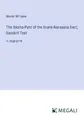 The Siksha-Patri of the Svami-Narayana Sect  Sanskrit Text Monier Williams