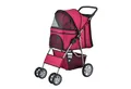 pro.tec Tiertransporttasche bis 15 kg, Hundewagen »Niceville« Pet Stroller Regenschutz Roadster Rot