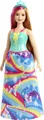 Barbie Dreamtopia Prinzessin Puppe, (rotblond und pinkfarbenes Haar), Anziehpuppe