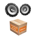 Lautsprecher Boxen Kenwood KFC-S1756-16,5cm Koax Auto Einbauzubehör - Einbauset passend für VW Golf 5 - justSOUND
