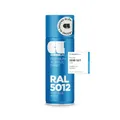 COSMOS LAC Sprühlack blau, glänzend - Spraydosen Sprühfarbe DIY Lack Acryllack Spray Farbspray Sprühdose Lackspray Farbe für Kunststoff, Metall, uvm. (RAL 5012 - lichtblau)