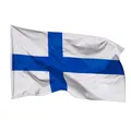 PHENO FLAGS Finnland Flagge 90x150cm - wetterbeständige Fahne mit Messingösen, 100% Polyester, robuste Doppelnaht & in lebendigen Farben - ideal für Flaggen-Liebhaber