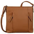 TOM TAILOR Umhängetasche Cross Bag braun