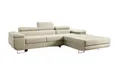 Luxusbetten24 Schlafsofa Designer Sofa Calvera, mit Stauraum und Schlaffunktion