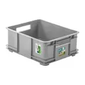 Box Behälter Stapelbox PAFEN grau 20L Eco Eurobox Stapelkasten Transport PP