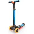 BERG Kinderroller Nexo für Kinder ab 2 Jahren klappbar LED-Deck Blau - Blau