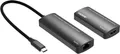 MicroConnect USB-C to HDMI Extender via ethernet 30m distance at - Ethernet - USB Typ C (MC-USBCHDMIEXT-30M)