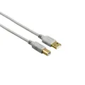 Hama USB-Kabel, USB 2.0, vergoldet, 1,50 m