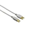 HAMA USB-Kabel, USB 2.0, vergoldet, 1,50 m (00200903) #1906846