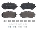 BREMBO Bremsbeläge mit Zubehör Hinten (P 85 172) für MAN TGE VW Amarok Crafter