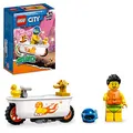 LEGO 60333 City Stuntz Badewannen-Stuntbike, Set mit Motorrad und Minifigur, Action-Spielzeug als Geschenk für Jungen und Mädchen ab 5 Jahre