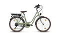 Vilette E-Bike, 6 Gang Shimano, Kettenschaltung, Heckmotor, Elektro-Cityfahrrad Vintage 26 Zoll