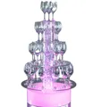 Xlmoebel Zimmerbrunnen Champagner-Turm mit Beleuchtung für festliche Anlässe, (Champagne Tower), Hergestellt in Europa